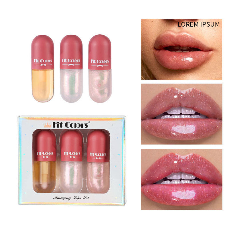 Lip Plumper, Day Night Instant Volume / Oil Clear Lasting Nourishing Repairing Reduce Lip Fine Line Care Lip Beauty Cosmetic