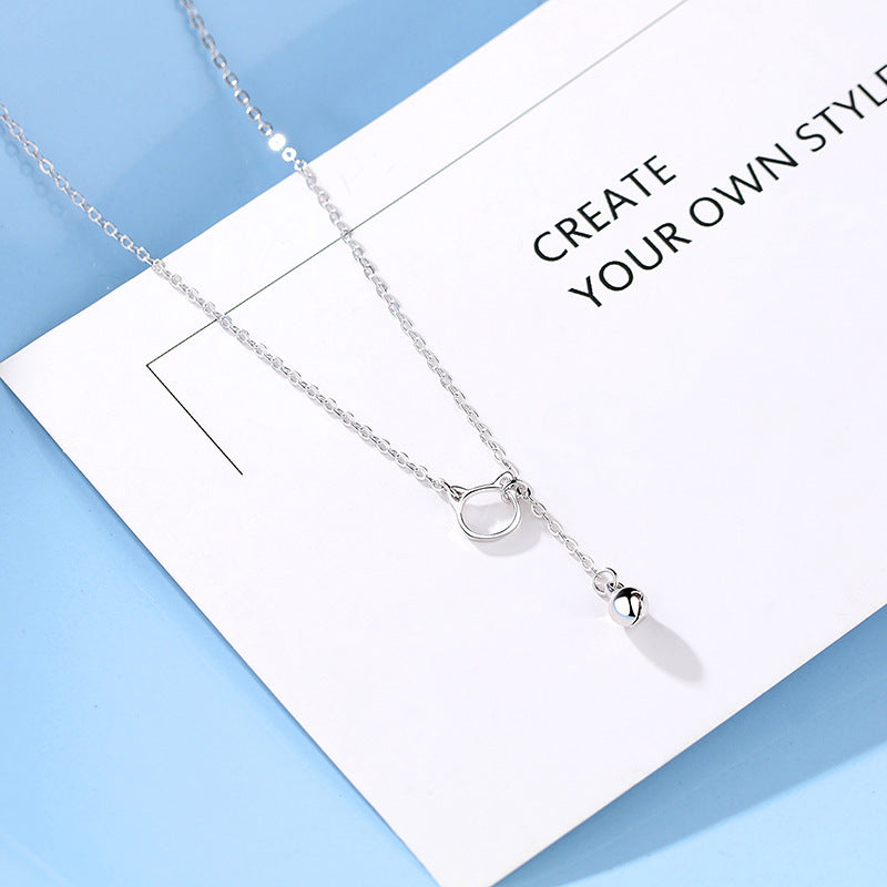 Light in Her Heart – S925 Sterling Silver Necklace with Dazzling Pendant
