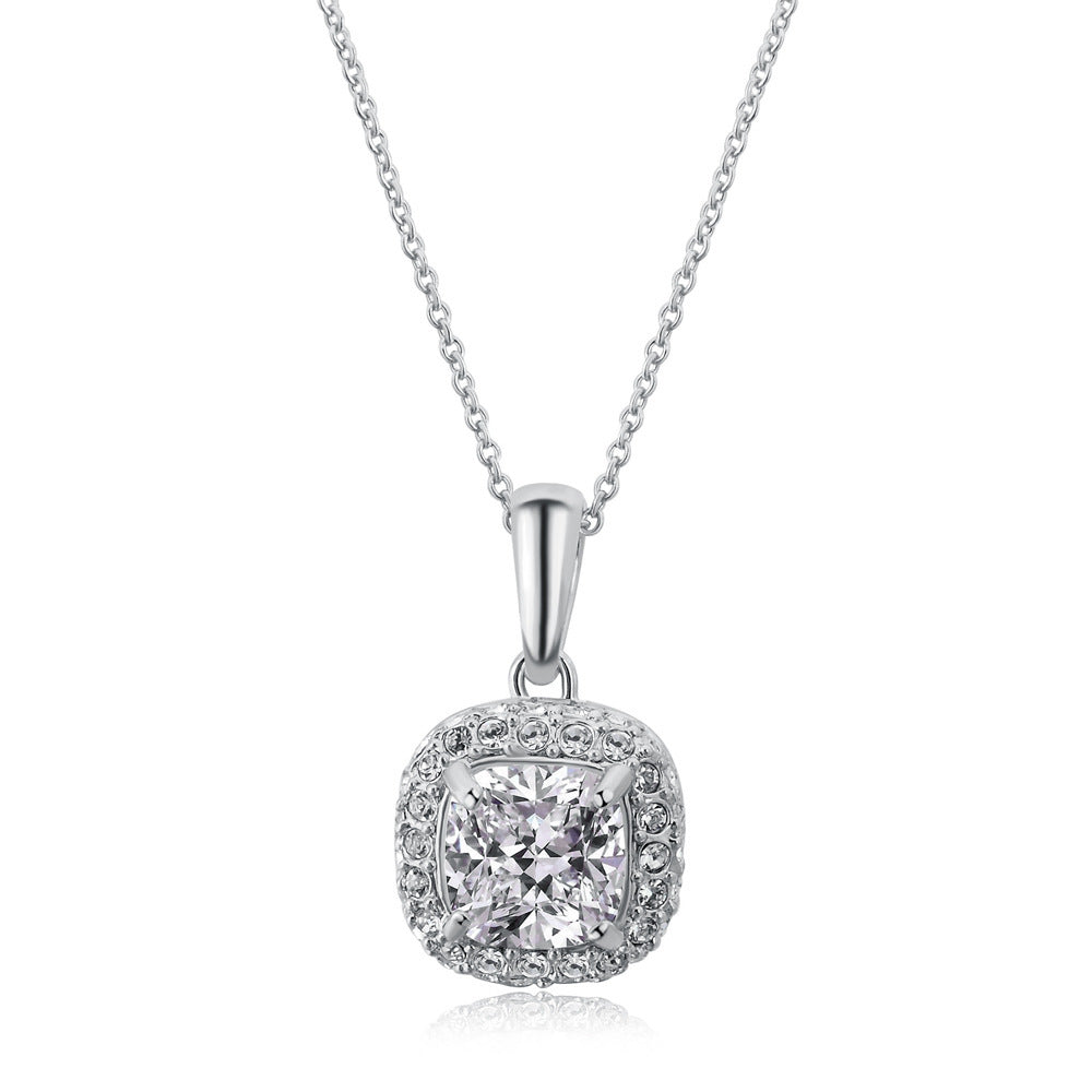 Modern Love, Square Grace – Ladies’ Pendant Necklace