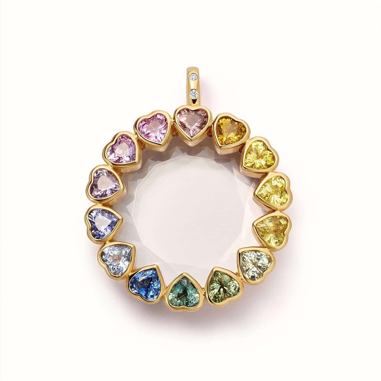 Pocket of Love – Tiny Heart Zircon Necklace