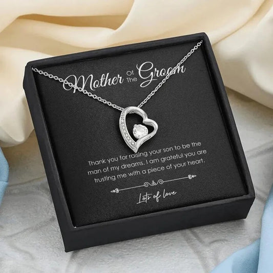 Promise in Silver – S925 Sterling Silver Heart-Shaped Pendant Necklace for Her