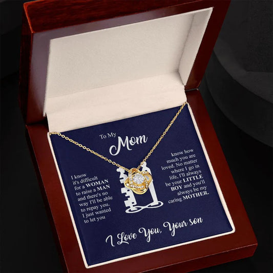 Blessed in Love – Four-Leaf Clover Pendant Necklace for her