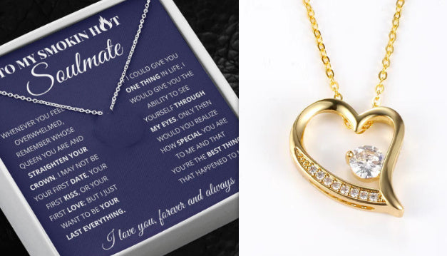 Promise in Silver – S925 Sterling Silver Heart-Shaped Pendant Necklace for Her