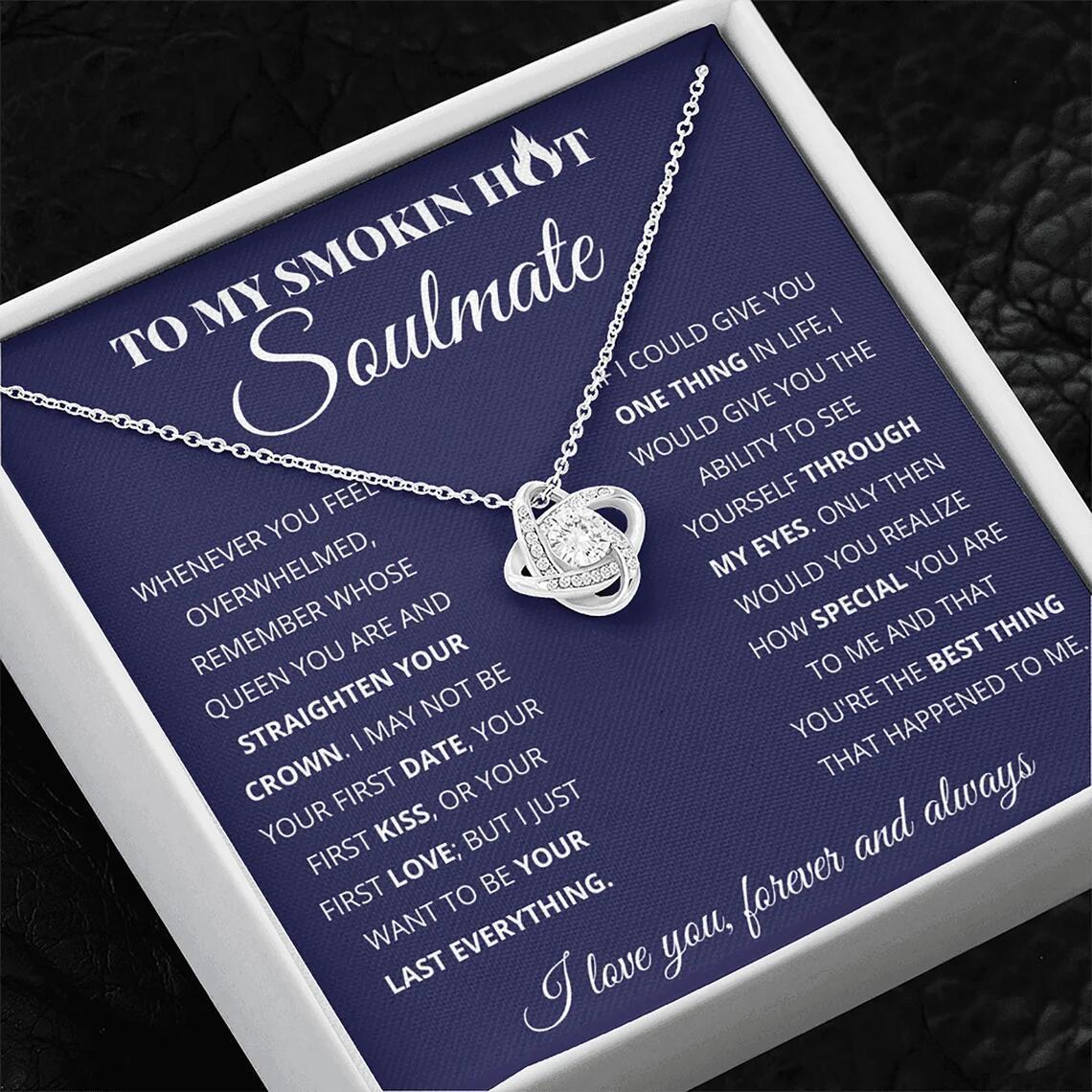 Luck & Love Worn Close – Four-Leaf Clover Heart Necklace
