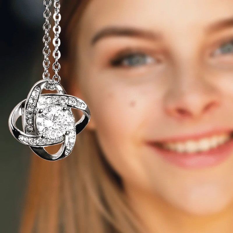 Heart of Eternity – Hollow Clavicle Pendant for Daughter with wooden light box.