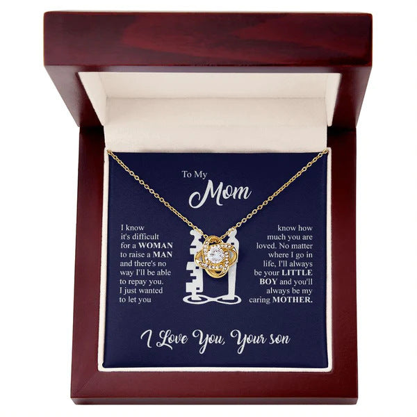 Blessed in Love – Four-Leaf Clover Pendant Necklace for her