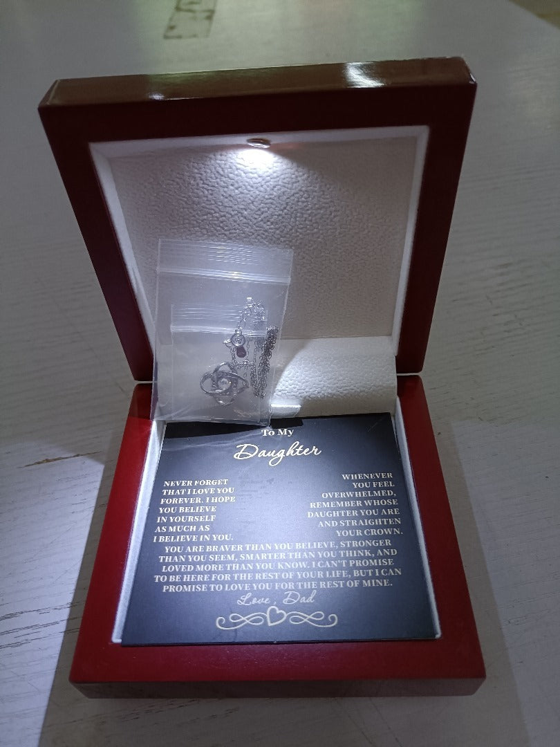 Star of My Life – Full Diamond Heart Pendant on 925 sterling silver Chain