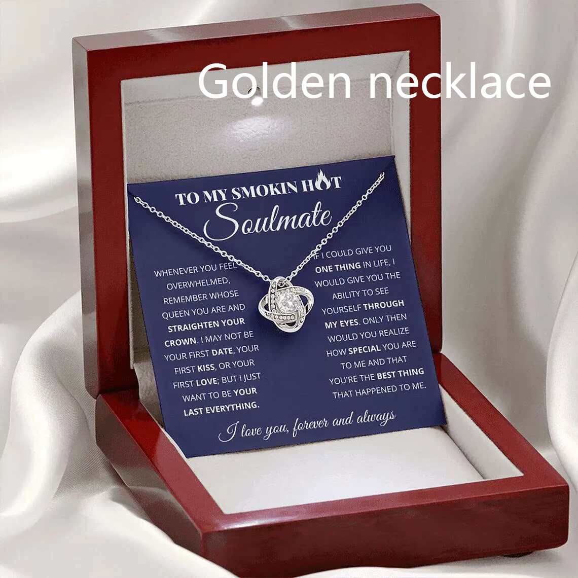 Luck & Love Worn Close – Four-Leaf Clover Heart Necklace