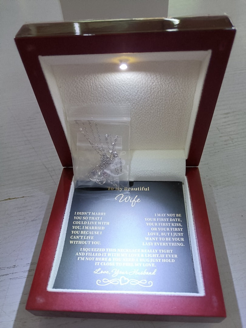 Star of My Life – Full Diamond Heart Pendant on 925 sterling silver Chain