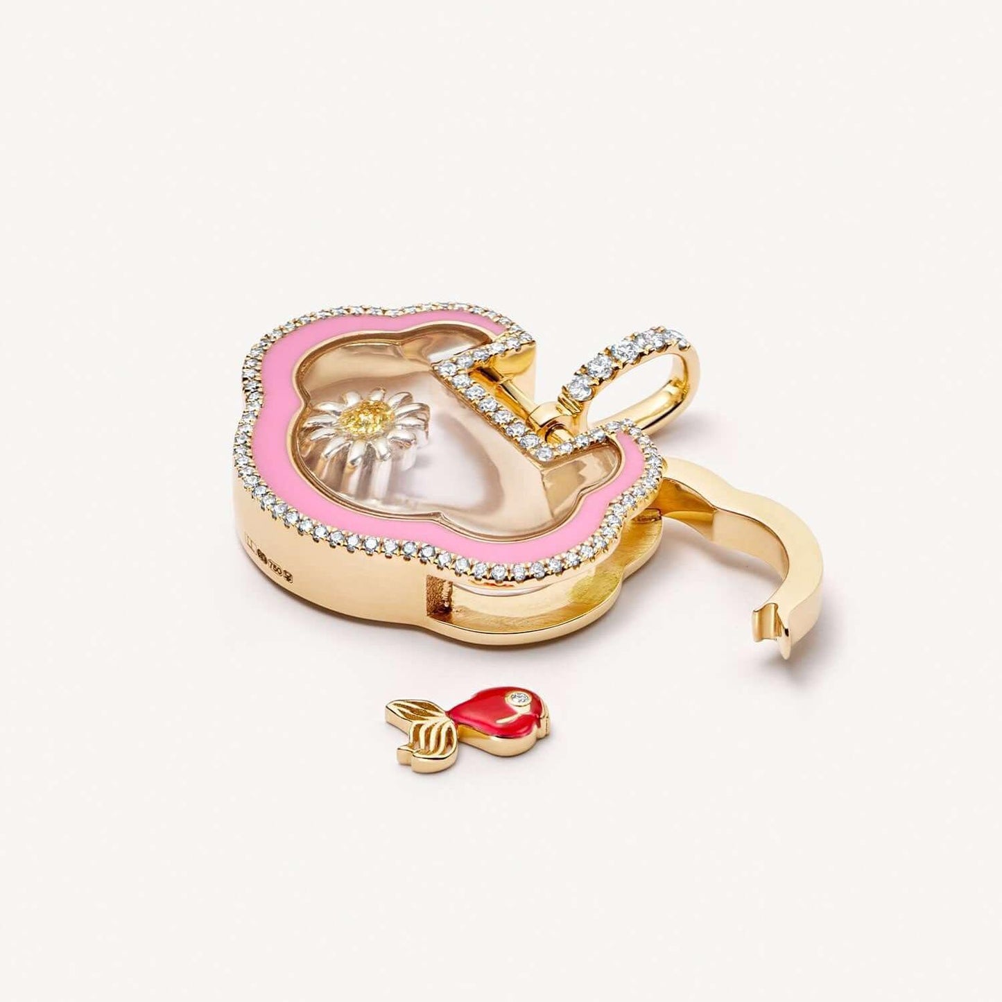 Pocket of Love – Tiny Heart Zircon Necklace