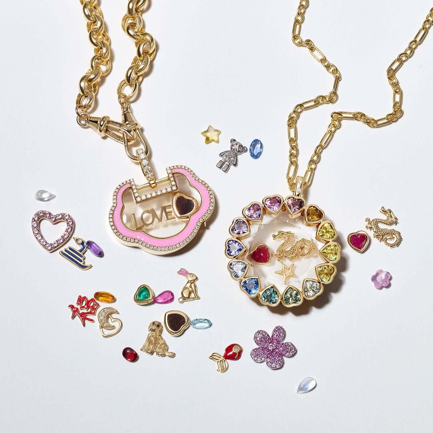 Pocket of Love – Tiny Heart Zircon Necklace